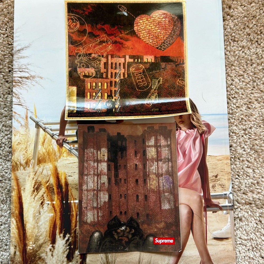 SUPREME STICKERS RARE SET